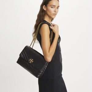 TORY BURCH KIRA CHEVRON CONVERTIBLE SHOULDER BAG